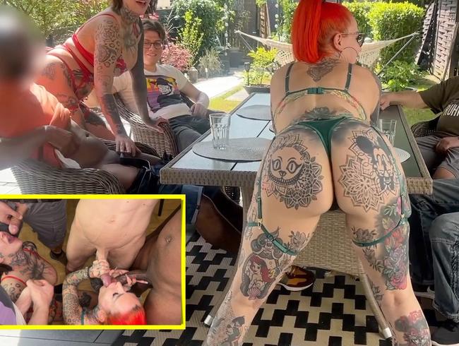 Perverse orgy in Germany's craziest garden