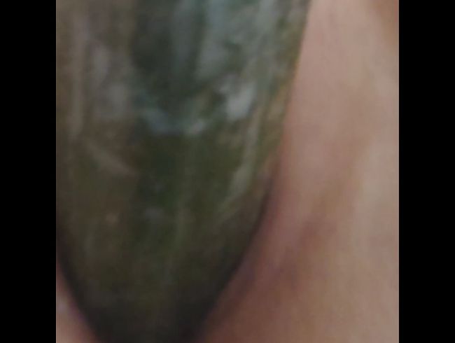 These salad cucumbers are terrible.... Mercilessly fucked.... but we used contraception... ; o