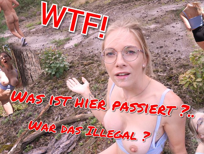 Was that illegal?? WTF! Jogging in the forest with serious consequences